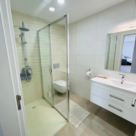 شقة Luxury Ocean View I Sunset Terrace I Pool I 200m To Dos Tres Castelos *
