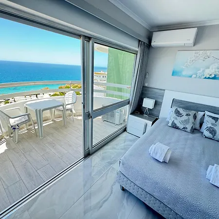 Ocean View - Amazing Sunset - Modern Style - Pool & 200m To Lägenhet *